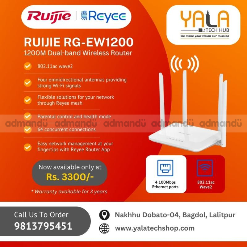 Ruijie Reyee RG-EW1200 Dual-Band WiFi Mesh Router33