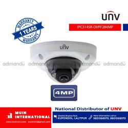 UNV 4MP Vandal-resistant IP Audio Fixed Mini Dome Camera