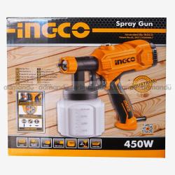INGCO SPG3508 Matte Finish 450w Spray Gun with Viscosity Measuring Cup