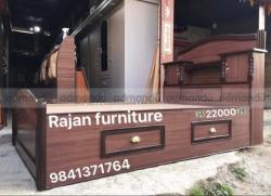 Evergreen design bed in heavy quality(4 feet by 6 feet)