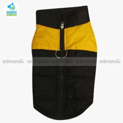 Black/Yellow Jacket For Puppy/Dogs Size 32