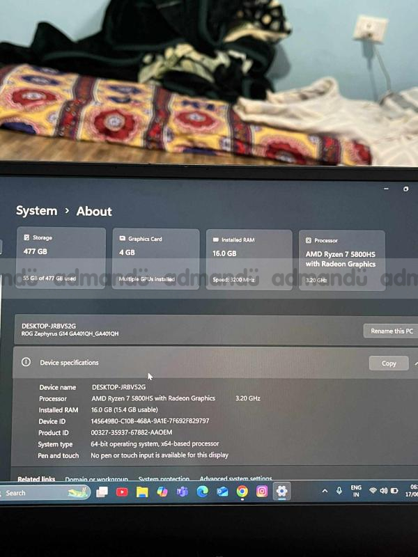 Laptop on sell