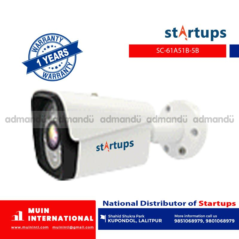Startups H.265 IP BULLET CAMERA 5MP  