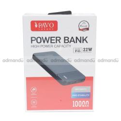 PAVO Luxury Power Bank 10000MAH 22W P45
