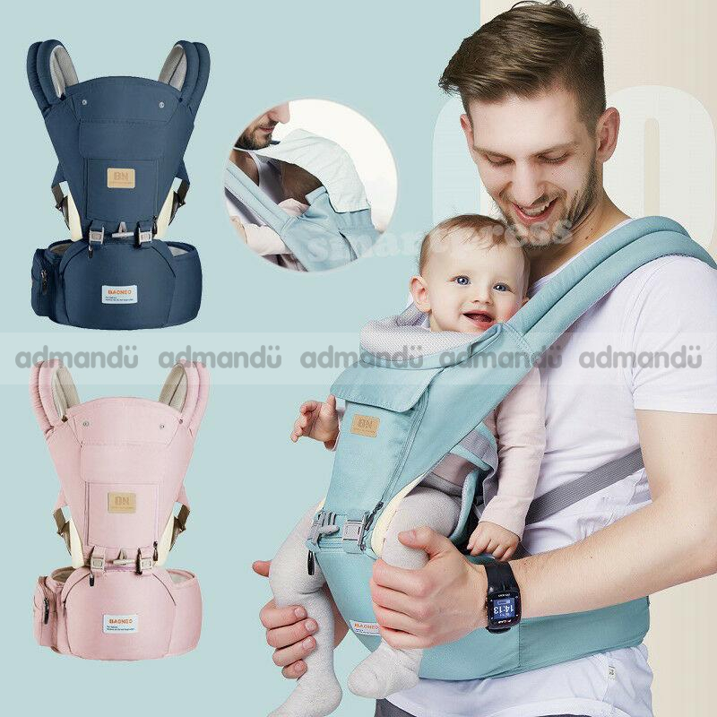  Hip Seat Baby Carrier for Newborns, Infants and Toddlers, 6 in 1 Fron