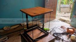 Table with chain